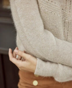 Pull Femme Made In France Beige -Terre De Marins prod 9523 pull beige kaliso 666x812 fc7ea0111e0b