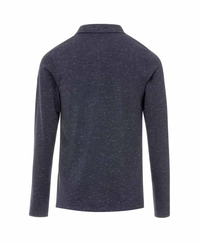 Polo Manches Longues Bleu Marine Femme 4 Polo Manches Longues Bleu Marine Femme – Image 2