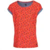 T-shirt Orange Imprimé Femme 2 T-shirt Orange Imprimé Femme -Terre De Marins prod 9545 tee shirt mc imprime orange bellat 666x812 fc7ea0111e0b