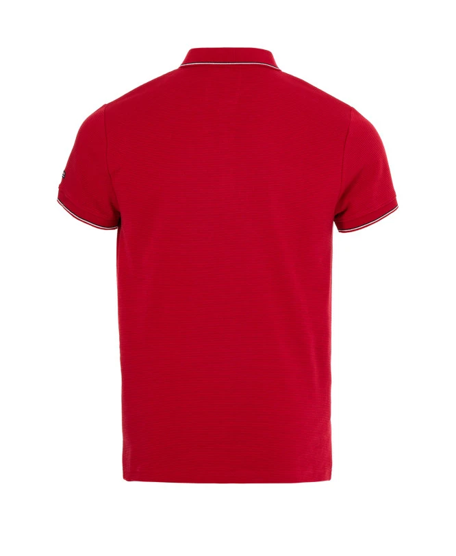 Polo Manches Courtes Rouge Homme 4 Polo Manches Courtes Rouge Homme – Image 2