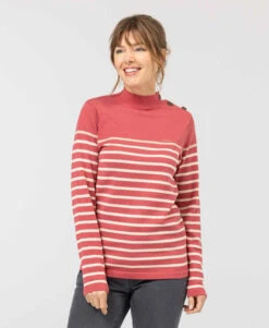 Pull Marin Rose Femme