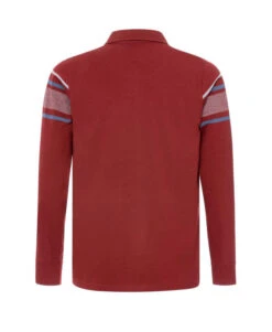 Polo Grenat Manches Longues Homme à Rayures Placées Colorées 6 Polo Grenat Manches Longues Homme à Rayures Placées Colorées -Terre De Marins prod 9578 polo ml grenat duponi 666x812 fc7ea0111e0b