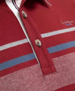 Polo Grenat Manches Longues Homme à Rayures Placées Colorées 7 Polo Grenat Manches Longues Homme à Rayures Placées Colorées -Terre De Marins prod 9579 polo ml grenat duponi 666x812 fc7ea0111e0b