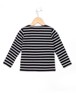 Marinière Authentique Fille Fond Marine Rayé Blanc 7 Marinière Authentique Fille Fond Marine Rayé Blanc -Terre De Marins prod 9628 tee shirt ml fond marine raye blanc opt uceane 666x812 fc7ea0111e0b