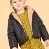 Blouson Noir Réversible Fille Avec Capuche 1 Blouson Noir Réversible Fille Avec Capuche -Terre De Marins prod 9746 manteau noir xouli 666x812 fc7ea0111e0b
