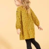 Robe Jaune Fille Manches Longues 1 Robe Jaune Fille Manches Longues -Terre De Marins prod 9748 robe ml imprime jaune ocre raviso 666x812 fc7ea0111e0b