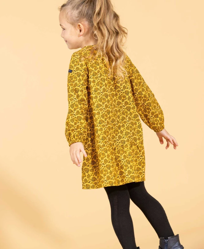 Robe Jaune Fille Manches Longues 3 Robe Jaune Fille Manches Longues