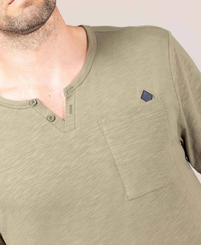 Tee-shirt Kaki Clair Homme 5 Tee-shirt Kaki Clair Homme – Image 3