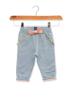 Jean Avec Ceinture Rose Bébé Fille