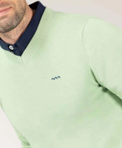 Pull Vert Pistache Homme 7 Pull Vert Pistache Homme -Terre De Marins prod 9959 pull vert pistache kariba 666x812 fc7ea0111e0b