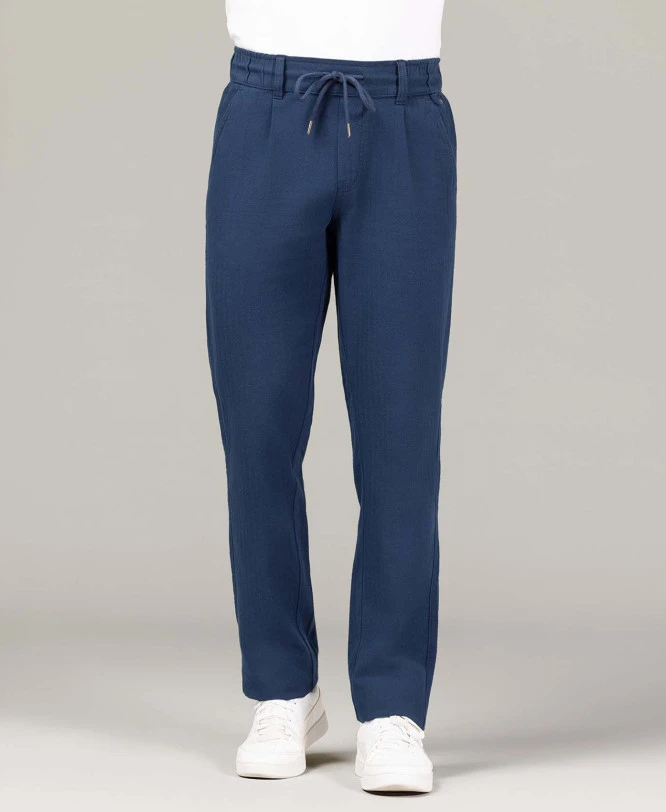 Pantalon Léger Bleu Marine Homme 3 Pantalon Léger Bleu Marine Homme