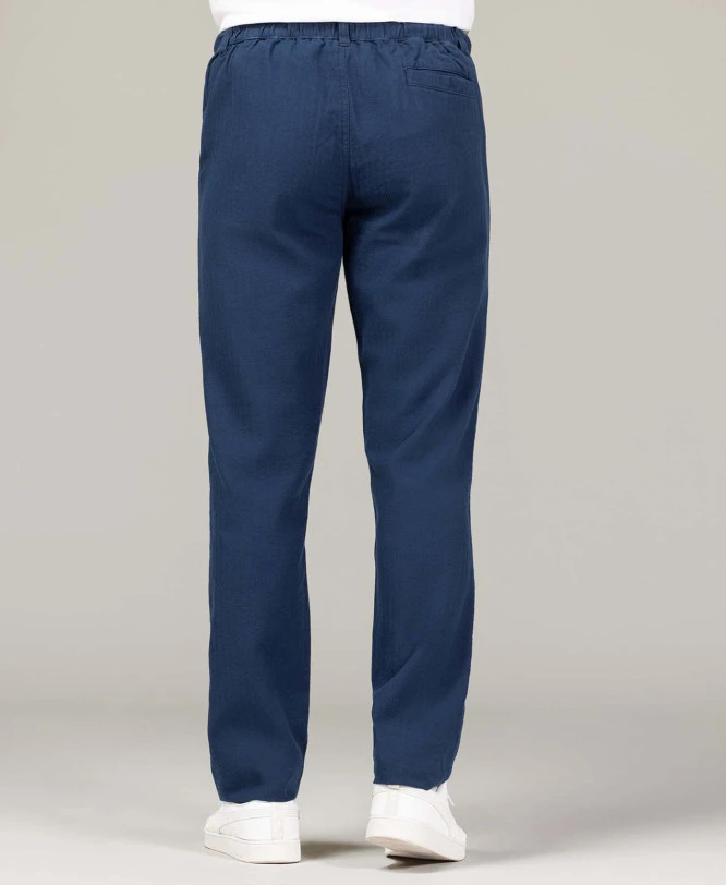 Pantalon Léger Bleu Marine Homme 4 Pantalon Léger Bleu Marine Homme – Image 2