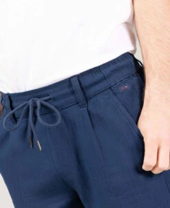 Pantalon Léger Bleu Marine Homme 7 Pantalon Léger Bleu Marine Homme -Terre De Marins prod 9990 pantalon indigo placide 666x812 fc7ea0111e0b